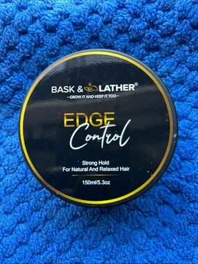 BASJ & LATHER Edge Control Strong Hold JUMBO SIZE 5.3oz BRAND NEW